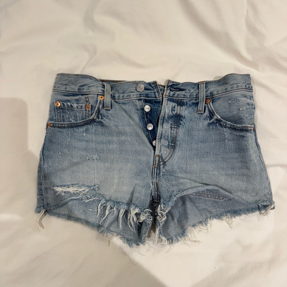 Levi’s Denim Blue Women Shorts